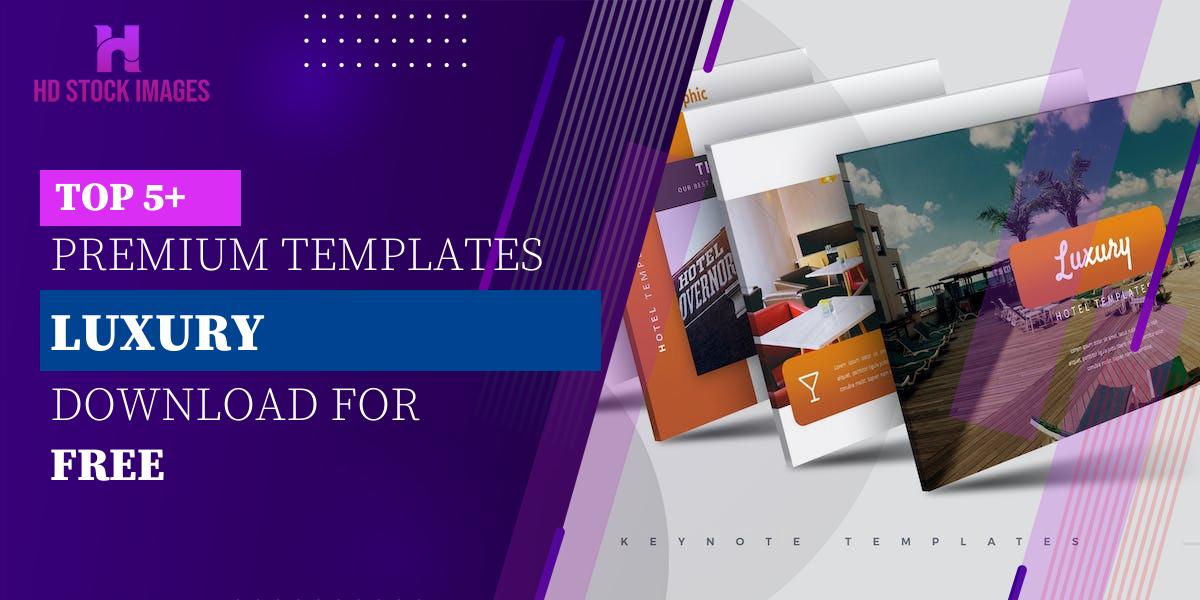 Top 6+ Luxury Keynote Templates Free Download