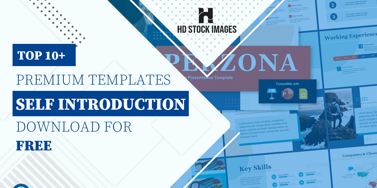Top 6+  Self Introduction Keynote Template Free  Download