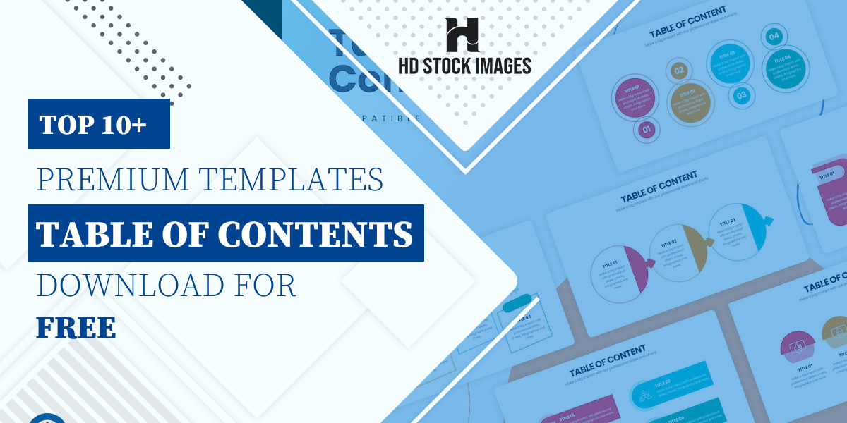 Top 6+  Keynote Table Of Contents Template Free  Download
