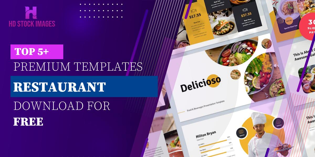 Top 6+ Restaurant Keynote Templates Free Download