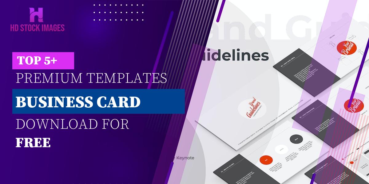 Top 6+  Keynote Business Card Template Free Download