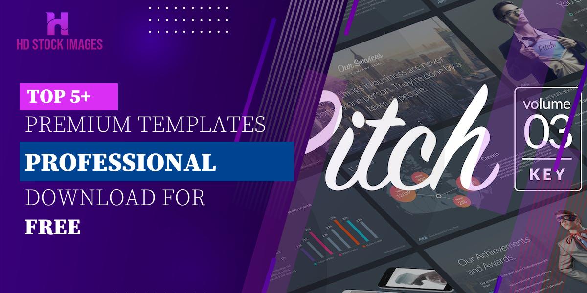 Top 6+  Professional Keynote Templates Free  Download