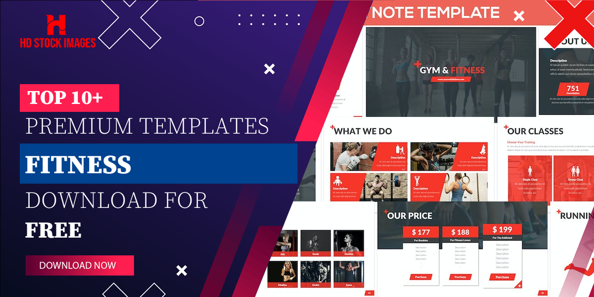 Top 6+ Fitness Keynote Templates Free Download