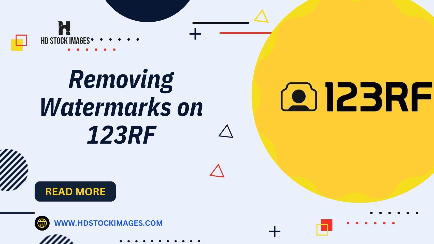 Removing Watermarks on 123RF: Guidelines and Processes