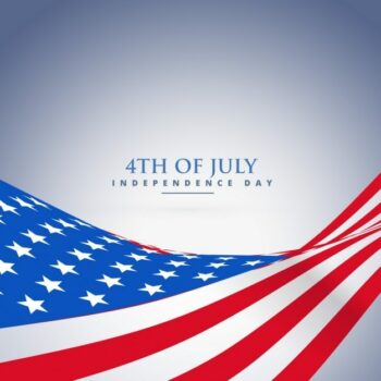 Free Vector | American independence day background
