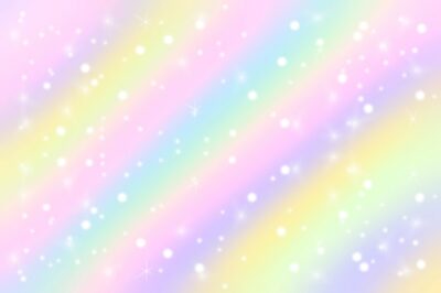 Free Vector | Hand drawn rainbow glitter background