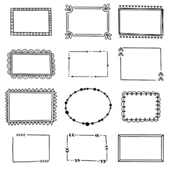 Free Vector | Ornamental frame collection
