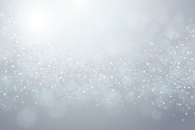 Free Vector | Realistic silver stars background