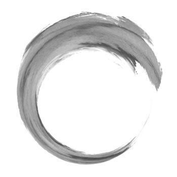 Free Vector | Thick to thin circular watercolour grey 2