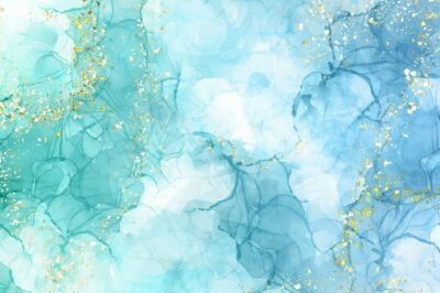Free Vector | Watercolor alcohol ink background