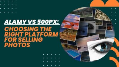An image of Alamy vs 500px: Choosing the Right Platform for Selling Photos
