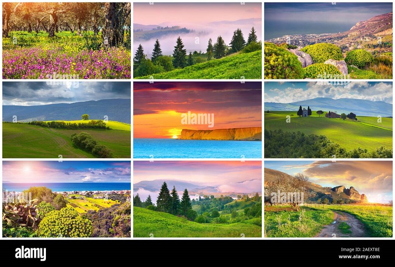 An image of Landscapes on alamy