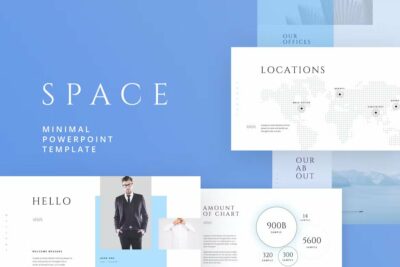 Space PowerPoint Template MM32VM Template Free Download