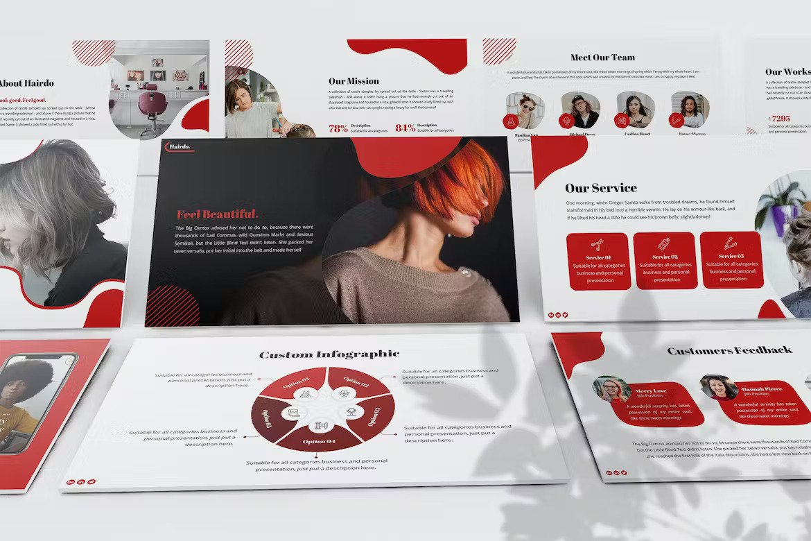 Top 6+ Abstract PowerPoint Templates Free Download