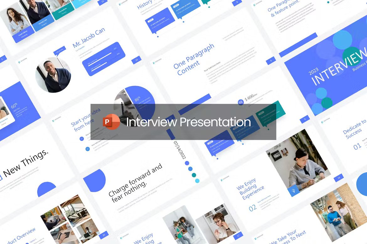 Interview Business Powerpoint Template AK9VZK6 Template Free Download