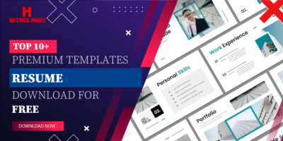 Top 6+ Resume PowerPoint Templates Free Download