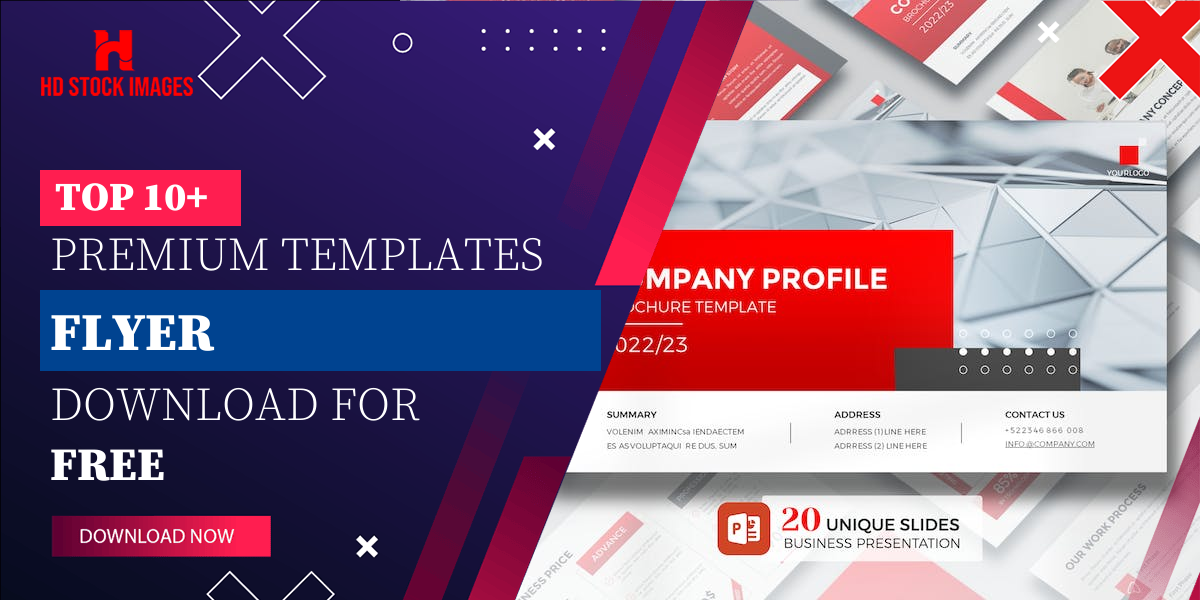 Top 6+  PowerPoint Flyer Template Free  Download