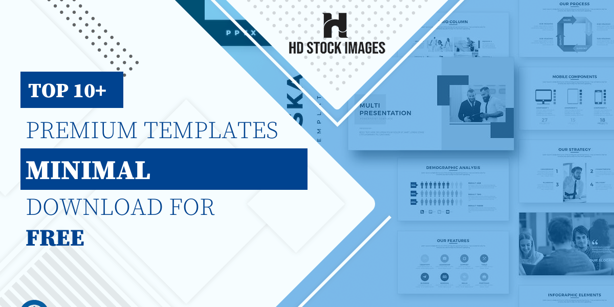 Top 6+  PowerPoint Minimal  Template Free  Download