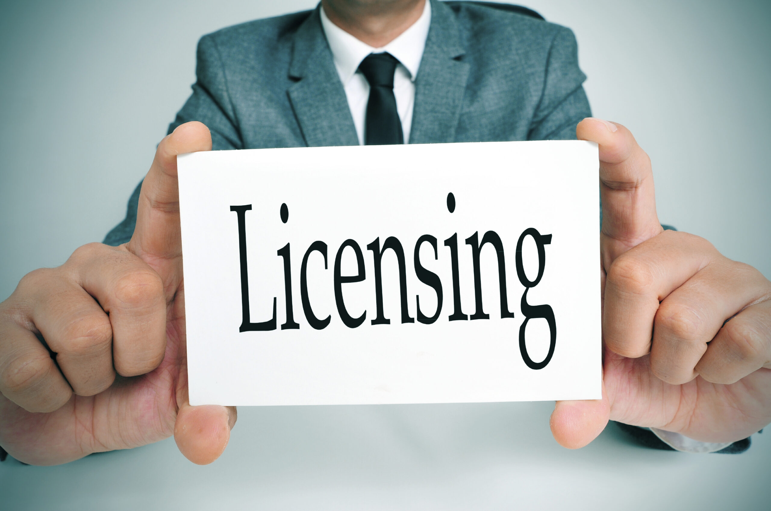 an image of licensing