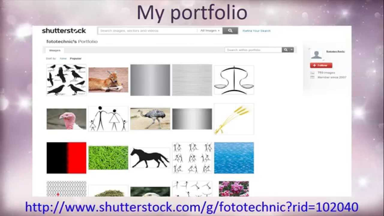 An image of Shutterstock Portfolio