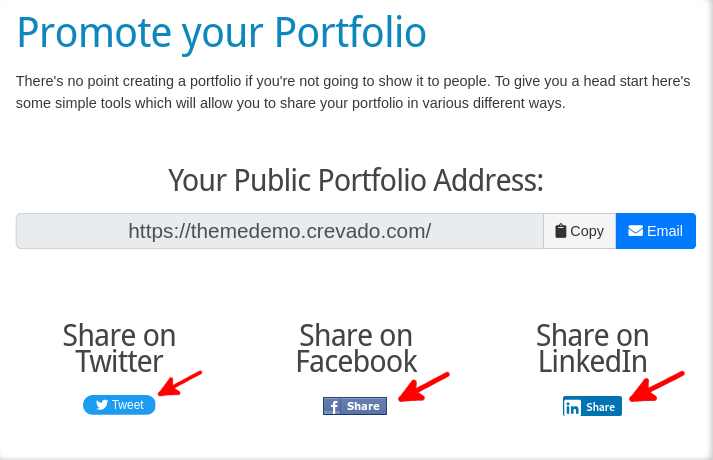 an image of Promoting Your Portfolio