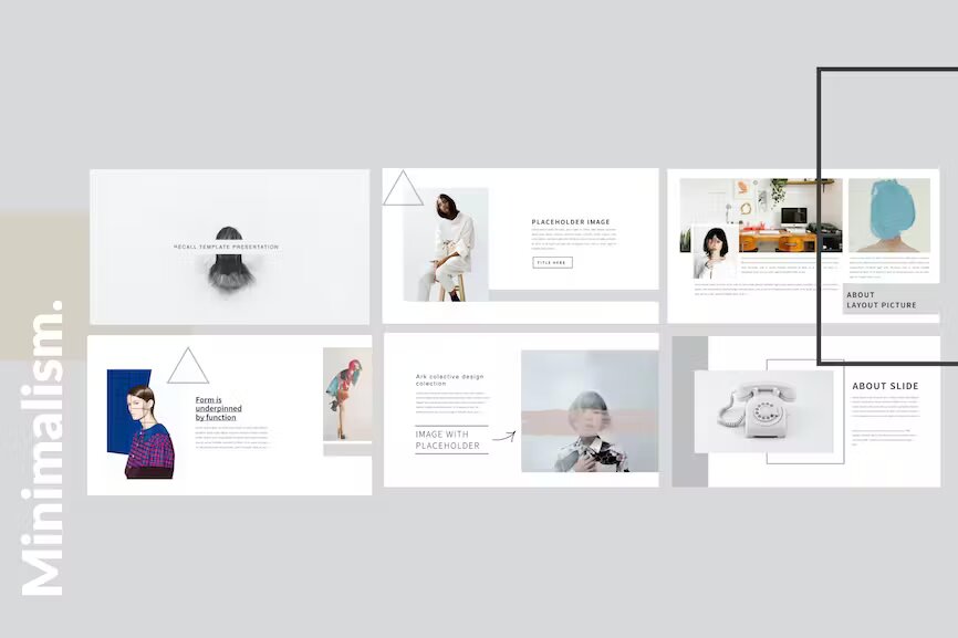 Minimalism Clean PowerPoint Template Free Download