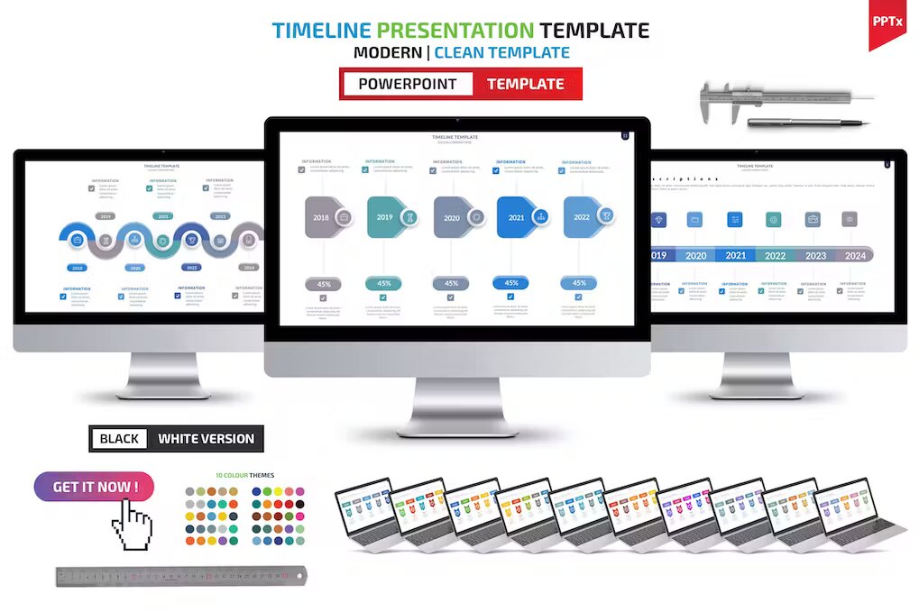 Timeline PowerPoint Presentation Template Free Download