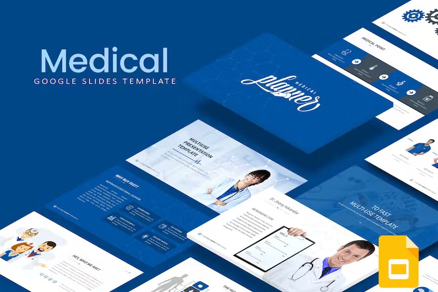 Medical Google Slides Template Template Free Download