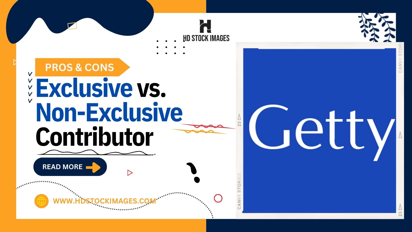 An image of Exclusive vs. Non-Exclusive Contributor on Getty Images: Pros and Cons