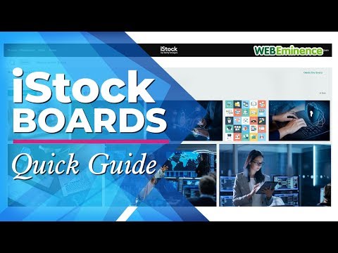 iStock Boards - A QUICK Guide on How to Use Them to Select Stock Photos - YouTube