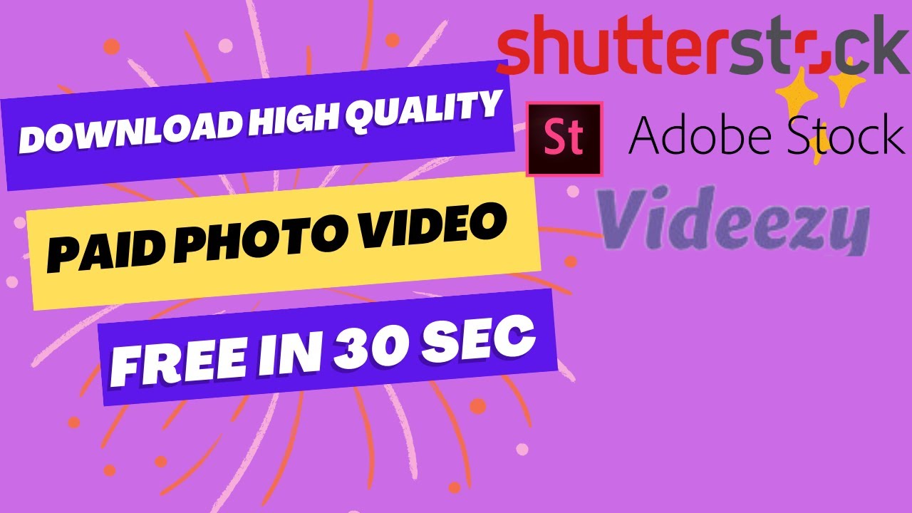 Get Stock Images and Videos for Free: How to Download Without Watermark - YouTube