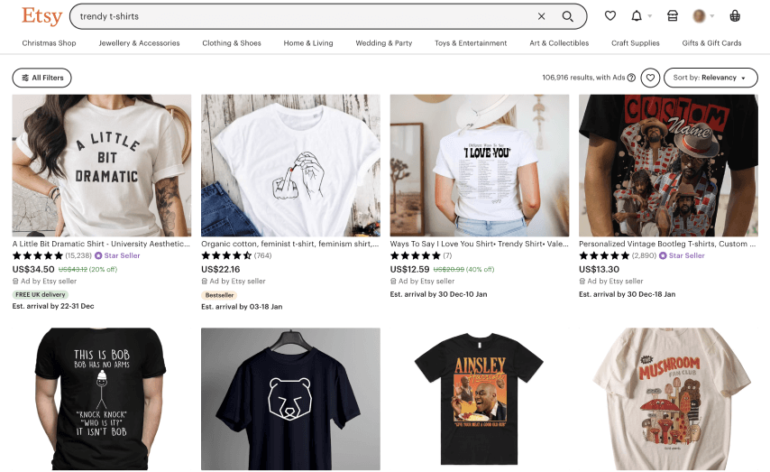 How to Sell T-Shirts on Etsy: Beginners Guide With Tips