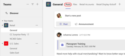 Send a message to a channel in Microsoft Teams - Microsoft Support