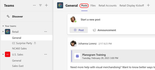 Send a message to a channel in Microsoft Teams - Microsoft Support