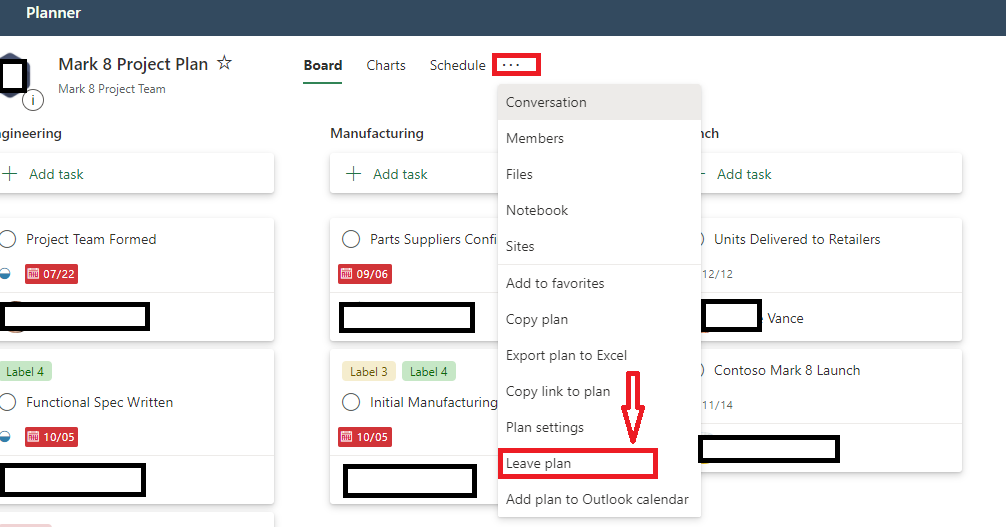 Planner - Delete a Plan - Microsoft Community
