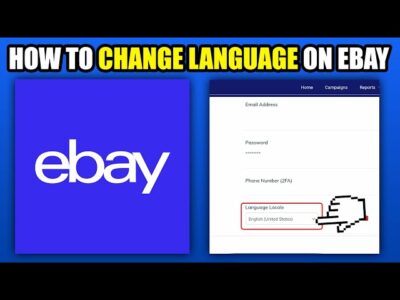 How To Change Language On eBay (2024) - YouTube