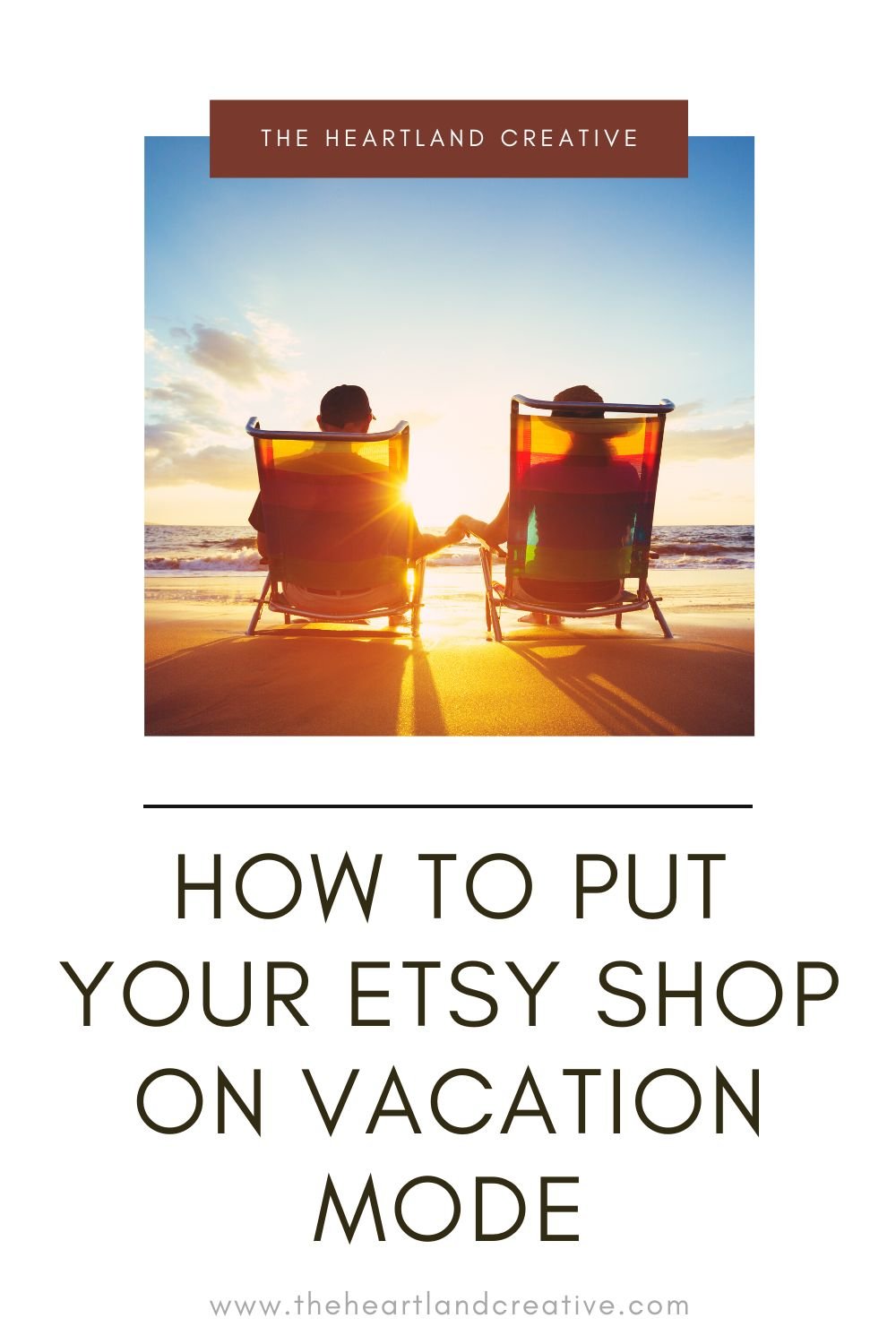 How to put your Etsy shop on Vacation Mode - Sarah Waggoner - Etsy Shop Coach