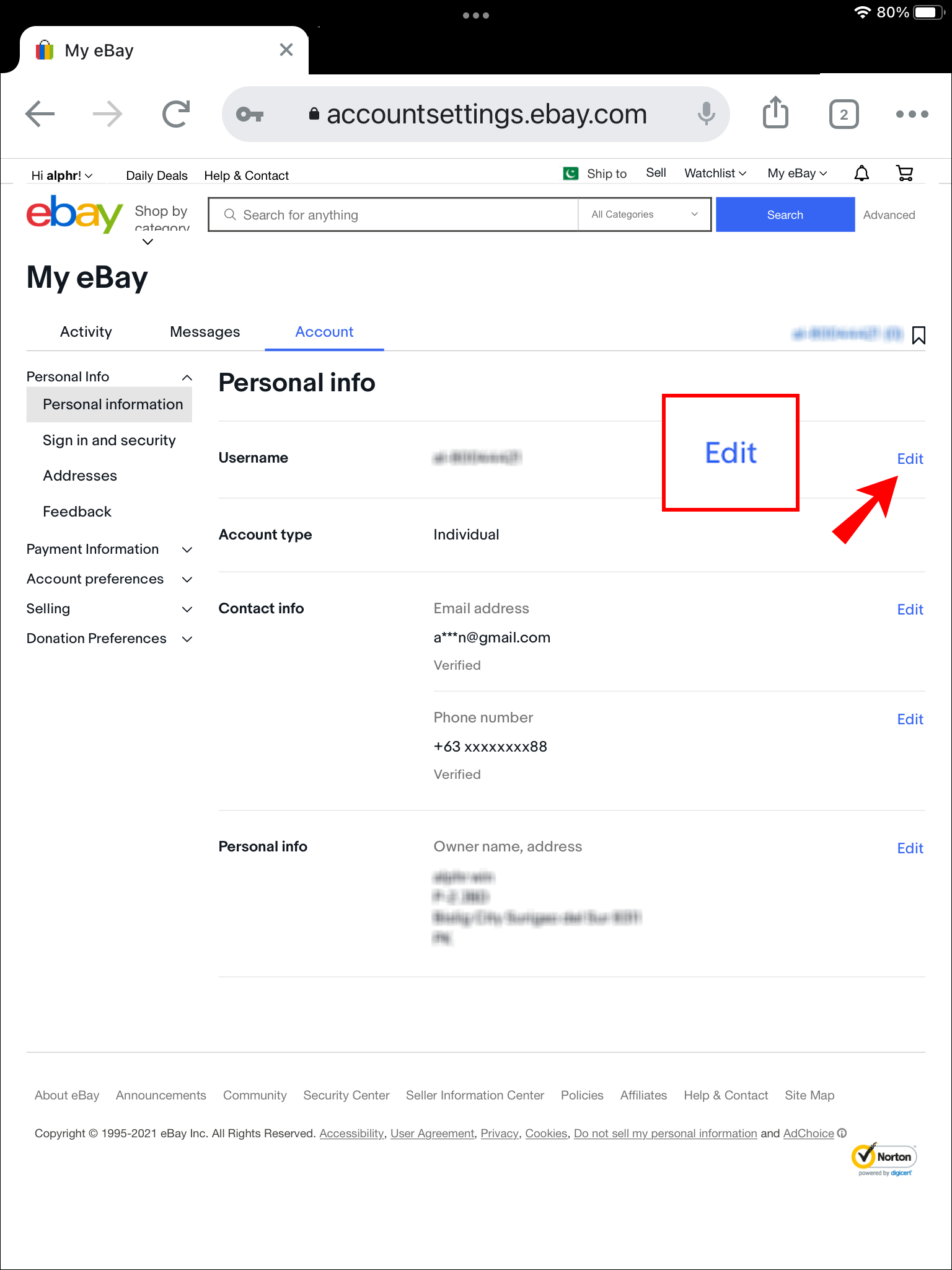 How to Change Your eBay Username