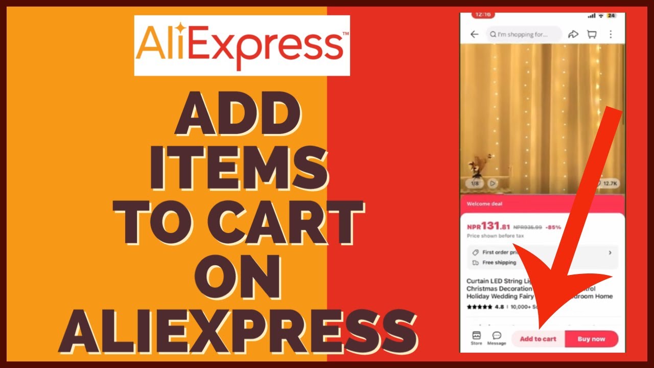 How to Add Items to Cart on AliExpress 2023? - YouTube