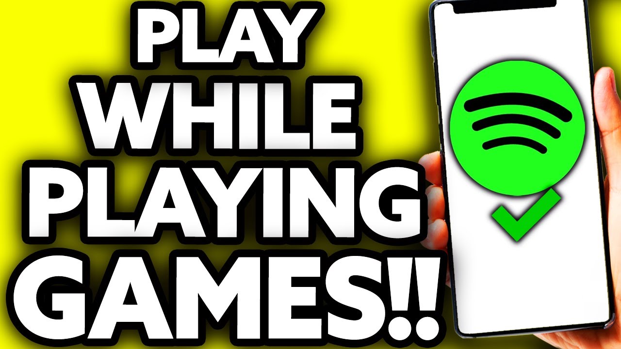 How To Play Spotify While Playing Games on IPhone (BEST Way!) - YouTube