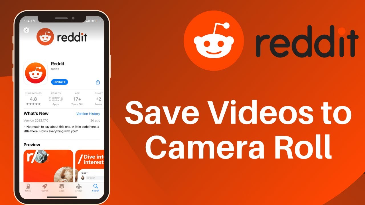 How to Save Reddit Videos to Camera Roll | 2022 - YouTube