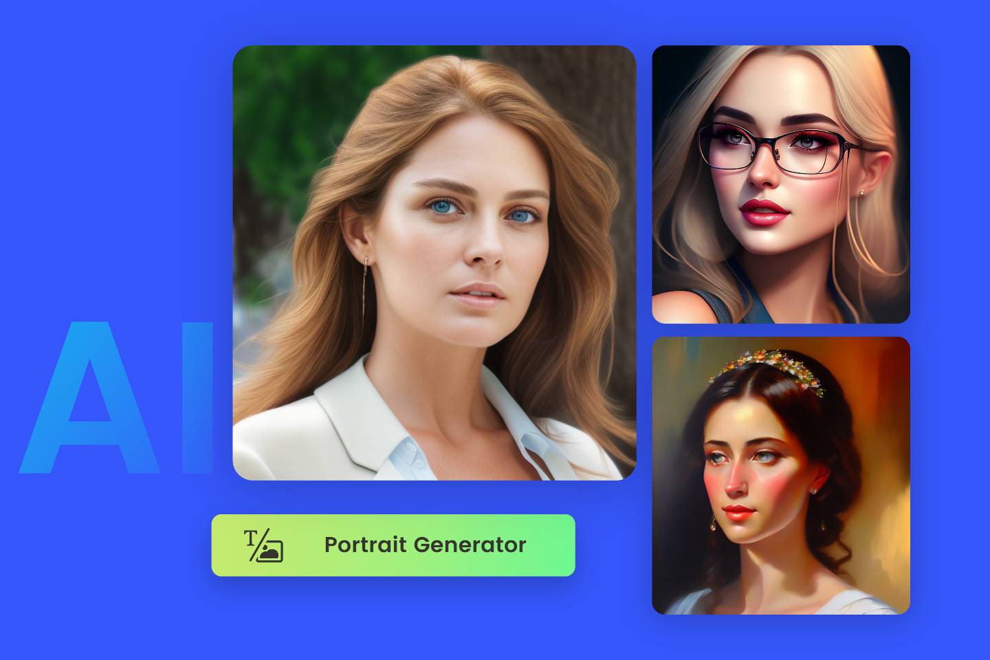 AI Portrait Generator: Create AI Portraits Online Free | Fotor