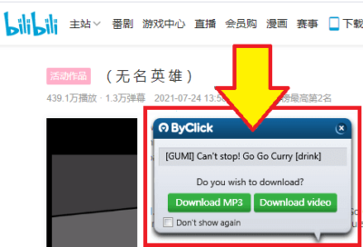 Download Bilibili Video To Mp3 - Colaboratory