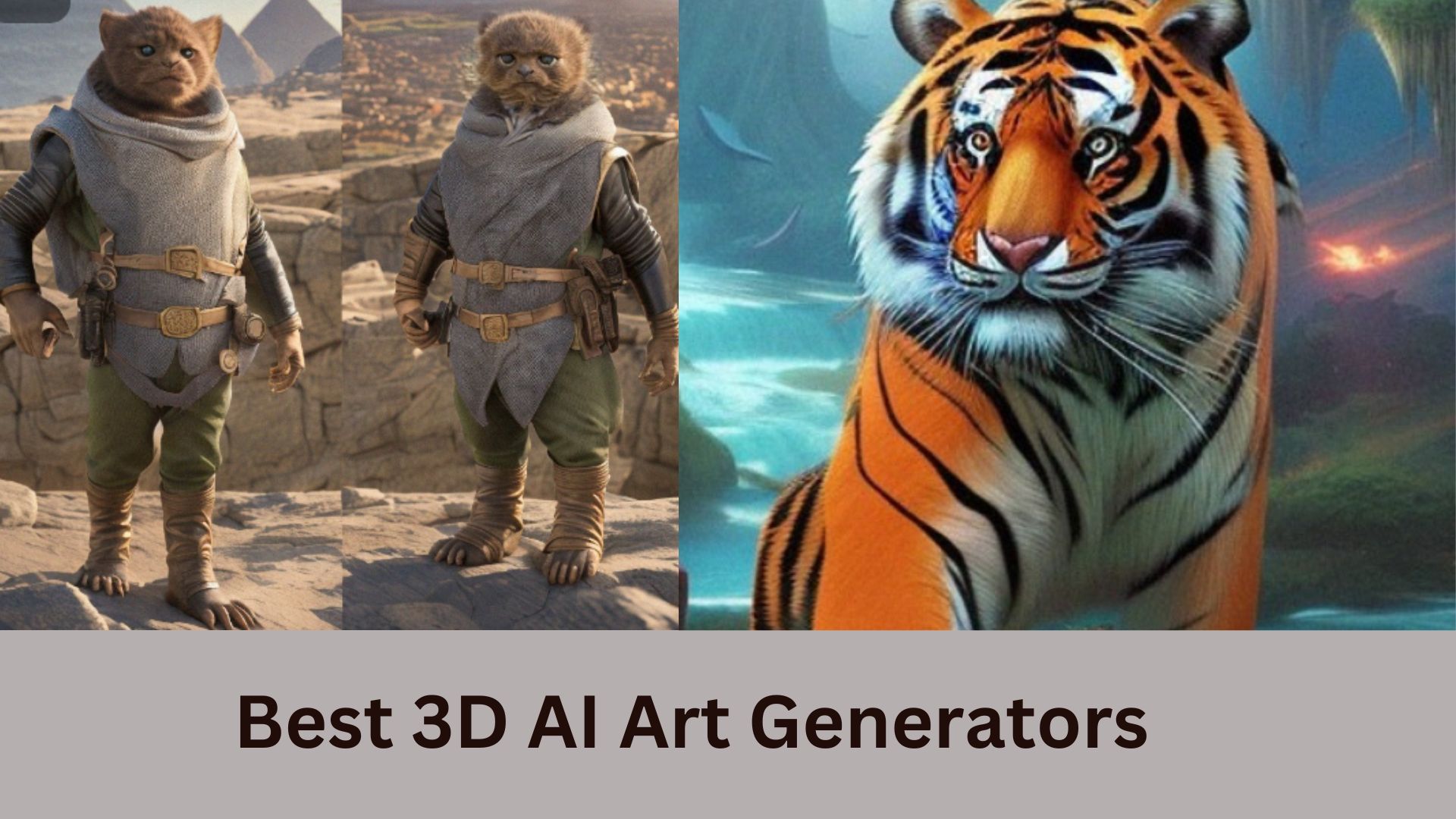 5 Best 3D AI Art Generators in 2023