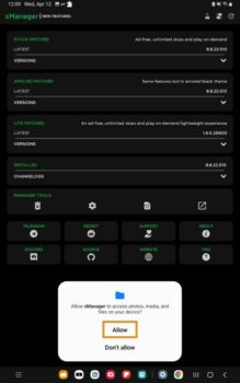 How to Install xManager on Android for Free Spotify Premium