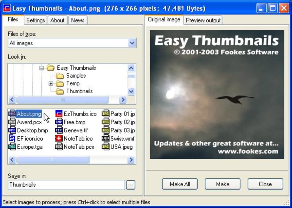 Easy Thumbnails - Download