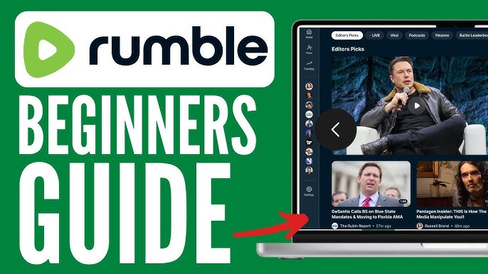Rumble Tutorial - How To Use Rumble For Beginners - YouTube