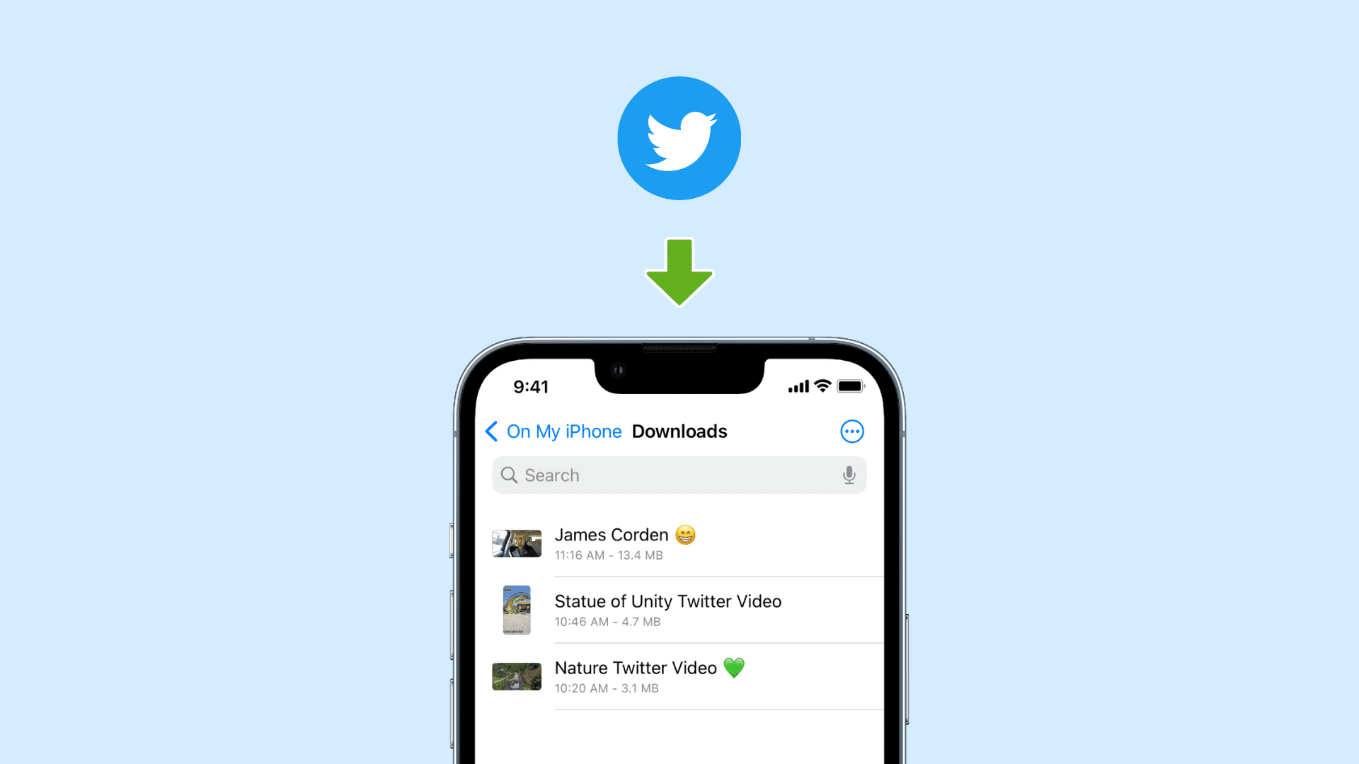 How to download Twitter videos on iPhone (with or without Blue)