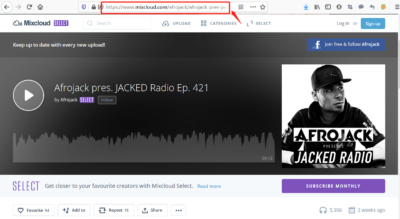 How to Download from Mixcloud Online without Installing Any Software