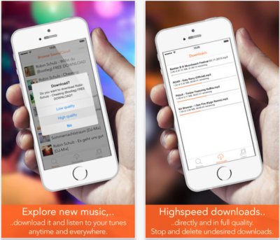 Download music from SoundCloud to your iPhone